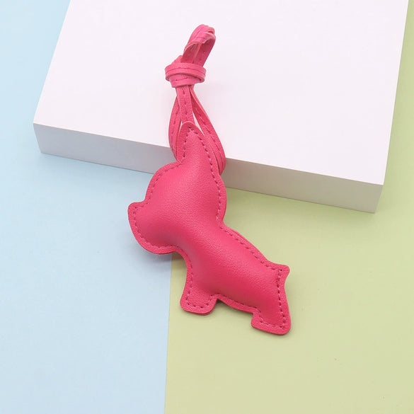 Leather Animal Shape Pendant For Bag Garment Accessories In Modern Simplicity Style