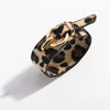Leather Bracelet Snakeskin Leopard Fleece Imitation Leather Round Pattern For Women Fashion Style