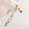 Leather Bracelet With Iron Chain Love Buckle Handwoven Jewelry Accessories