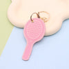 Leather Cartoon Fruit Keychain Pendant Creative Cute Modern And Minimalist Style