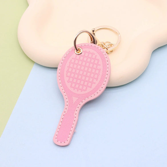 Leather Cartoon Fruit Keychain Pendant Creative Cute Modern And Minimalist Style