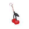 Leather Cherry Keychain Creative Cute Mobile Phone Headset Pendant Small Gift