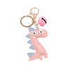 Leather Dinosaur Keychain Bag Pendant Car Key Hanging Gift