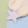 Leather Fivepointed Star Keychain Pendant Car Key And Bag Accessories Modern Simplicity Style