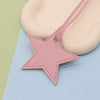 Leather Fivepointed Star Keychain Pendant Car Key And Bag Accessories Modern Simplicity Style