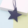 Leather Fivepointed Star Keychain Pendant Car Key And Bag Accessories Modern Simplicity Style