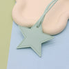 Leather Fivepointed Star Keychain Pendant Car Key And Bag Accessories Modern Simplicity Style