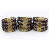 Leather Handwoven Constellation Hiphop Unisex Bracelet