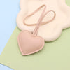Leather Heart Hand Rope Bag Pendant Car Keychain Clothing Accessories For Couple's Backpack Hanging Modern Simplicity Style