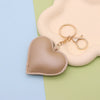 Leather Heart Keychain For Ladies Fashion Luggage And Car Interior Pendant Factory Wholesale