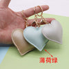 Leather Heart Keychain For Ladies Fashion Luggage And Car Interior Pendant Factory Wholesale