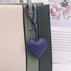 Leather Heartshaped Pendant Key Chain Creative Modern Simplicity Style