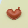 Leather Key Chain Pendant With Fivepointed Star For Jewelry Accessories