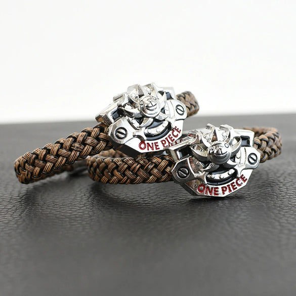 Leather Movable Bracelet With Animals Zodiac Pattern And Original Design