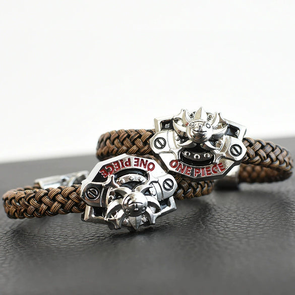 Leather Movable Bracelet With Animals Zodiac Pattern And Original Design