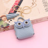 Leather Owl Coin Purse Bag Keychain Hanging Ornaments