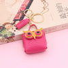 Leather Owl Coin Purse Bag Keychain Hanging Ornaments