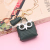 Leather Owl Coin Purse Bag Keychain Hanging Ornaments