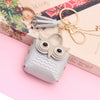Leather Owl Coin Purse Bag Keychain Hanging Ornaments