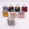 Leather Owl Coin Purse Bag Keychain Hanging Ornaments