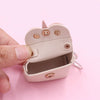 Leather Owl Coin Purse Bag Keychain Hanging Ornaments