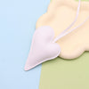 Leather Peach Heart Bag Pendant Modern Simplicity Style Clothing Hand Rope Accessories