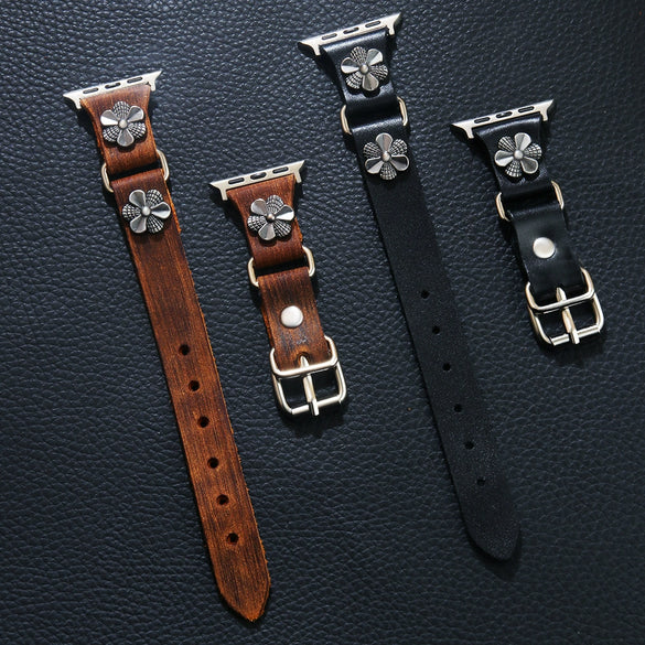 Leather Strap For Apple Watch
