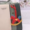 Leather Trojan Horse Pendant For Key Chain And Bag Decoration Modern Simplicity Style