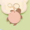 Leather Turtle Key Chain Pendant Casual Creative Cute Pastoral Style For Couples