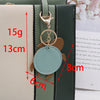 Leather Turtle Key Chain Pendant Casual Creative Cute Pastoral Style For Couples