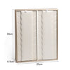 Leather Vertical Jewelry Display Rack For Rings Earrings And Pendants Jewelry Store Props