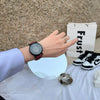 Leather Watch Casual Retro Style For Men And Women