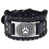 Leather Woven Animal Shape Bracelet For Men
