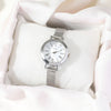 Leisure Alloy And Imitation Leather Women's Watch With Round Dial And Pin Buckle