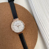 Leisure Alloy Case Ordinary Glass Mirror Women's Watch In Pink And Mint Green