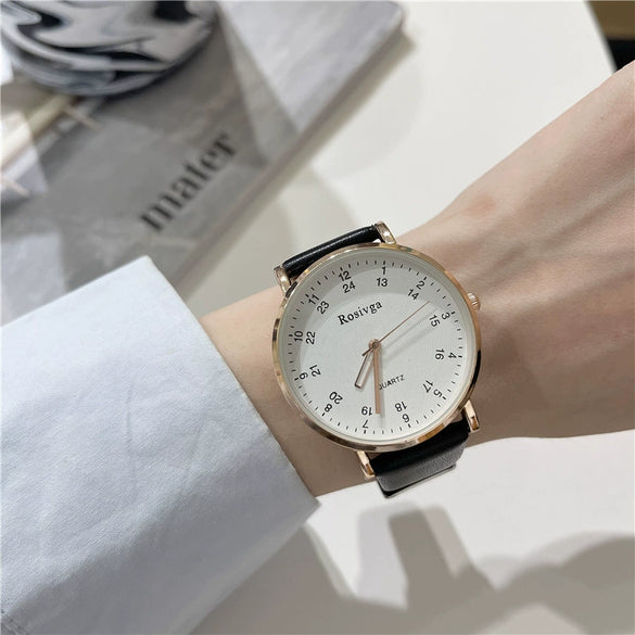 Leisure Digital Quartz Watch For Women Alloy Case Ordinary Glass Mirror
