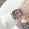 Leisure Girl Watch Alloy Case Ordinary Glass Mirror