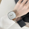 Leisure Girl Watch Alloy Case Ordinary Glass Mirror