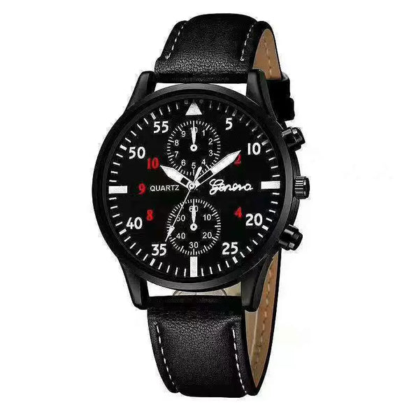 Leisure Hightech Alloy Band Quartz Watch With Round Dial For Men