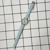Leisure Retro Round Quartz Women's Watch With Alloy Case Imitation Leather Strap And Stainless Steel Clasp