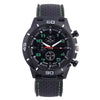 Leisure Sports Watch Silicone Plastic Ordinary Glass Mirror Pin Buckle Round Dial