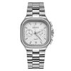 Leisure Square Alloy Strap Quartz Watch For Female With Mineral Strengthened Glass Mirror And Stainless Steel Clasp