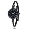 Leisure Style Alloy Bracelet Pointer Female Student Round Dial Decorative Watch