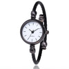 Leisure Style Alloy Bracelet Pointer Female Student Round Dial Decorative Watch