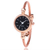 Leisure Style Alloy Bracelet Pointer Female Student Round Dial Decorative Watch