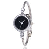 Leisure Style Alloy Bracelet Pointer Female Student Round Dial Decorative Watch