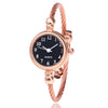 Leisure Style Alloy Bracelet Pointer Female Student Round Dial Decorative Watch