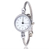 Leisure Style Alloy Bracelet Pointer Female Student Round Dial Decorative Watch