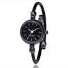 Leisure Style Alloy Bracelet Pointer Female Student Round Dial Decorative Watch