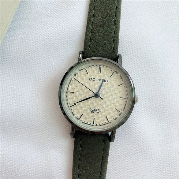Leisure Style Alloy Case Ordinary Glass Mirror Women's Watch